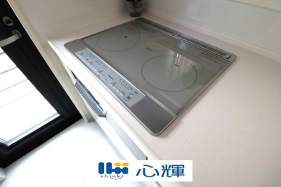 【キッチン】 | 宇部市西本町１丁目３LDK・2階建（築2年9ヶ月） | ＩＨクッキングヒーター