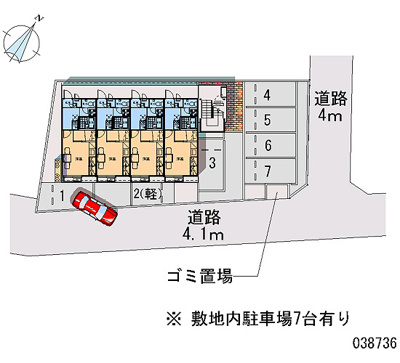 【区画図】 | レオパレス御林