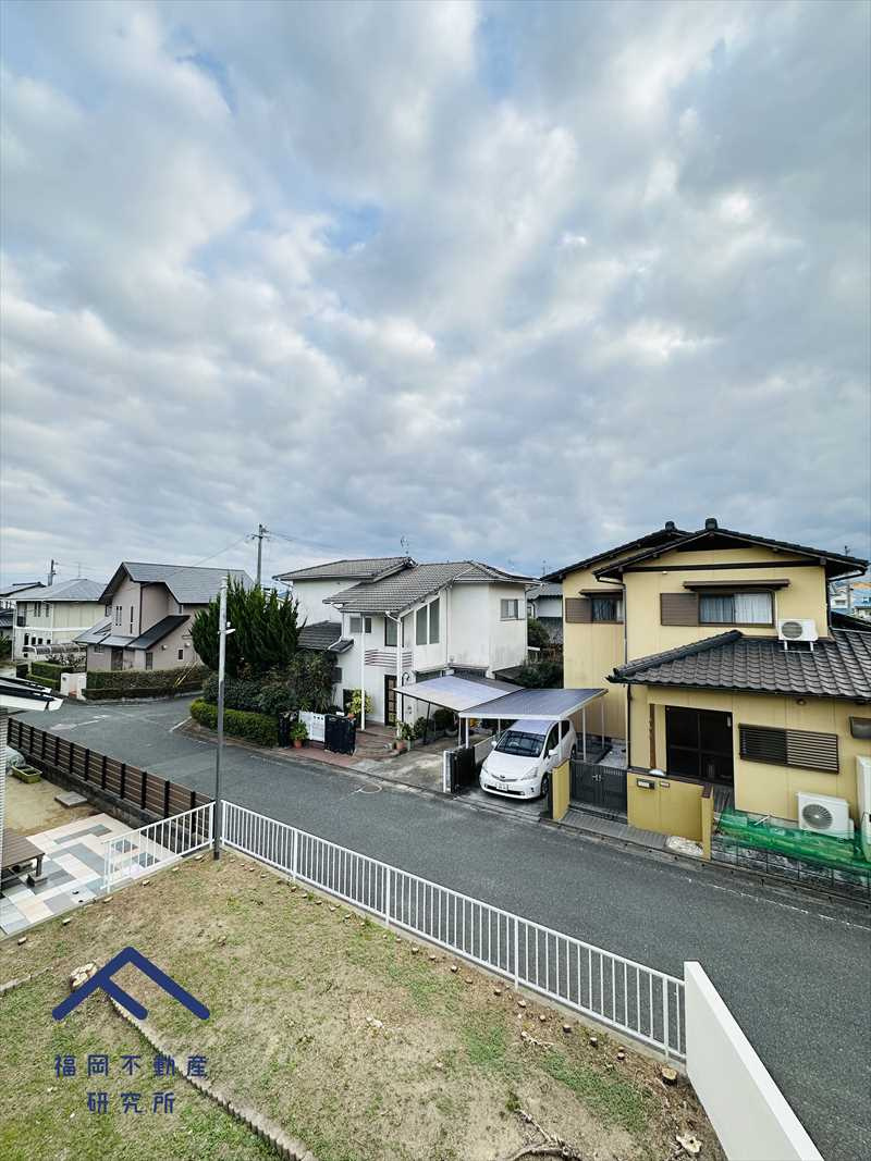 宗像市城西ヶ丘3丁目　戸建ての展望