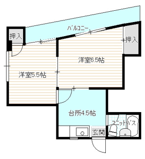 【間取り】 | 矢賀ビル