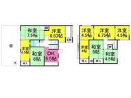 山科区勧修寺柴山　中古テラスハウスの画像