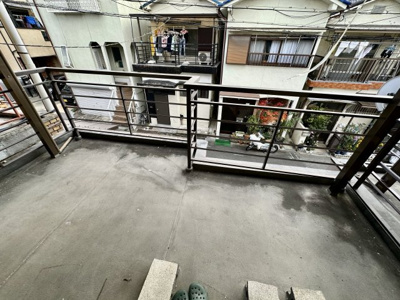 【バルコニー】 | 田辺2丁目貸家