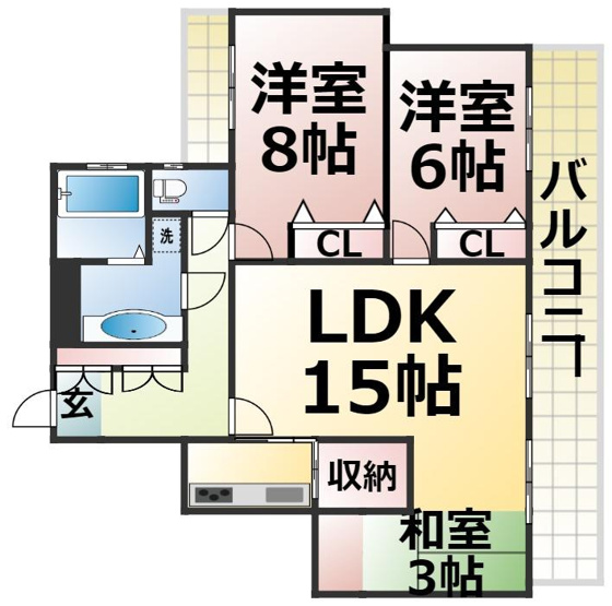 【間取り】 | グランドメゾン東山元町