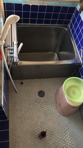 新郷近藤邸の浴室|きれいなお風呂です