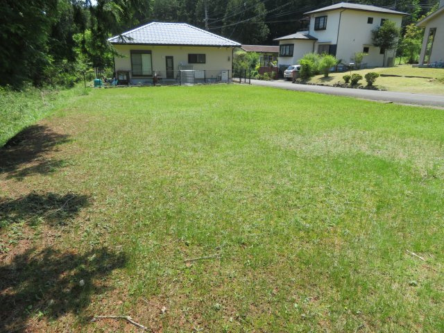 玉巻田保隆司さん土地の前面道路含む現地写真