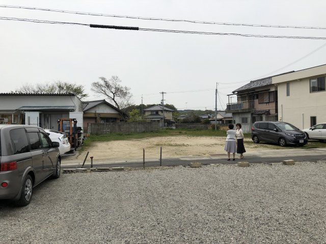 上物部ー土地２区画|外はこのようになっています