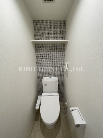 ブリリアント扇町公園のトイレ|落ち着いたトイレです