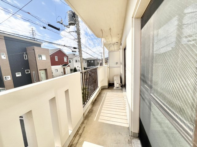 SSQUAREのバルコニー|陽当たり良好なバルコニーです