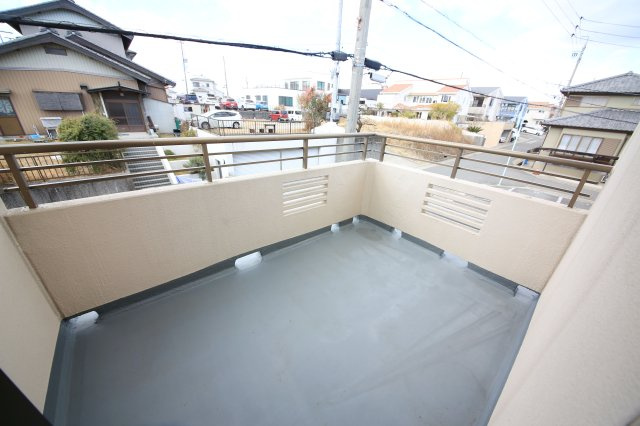 名古屋市緑区桶狭間森前の一戸建てのバルコニー