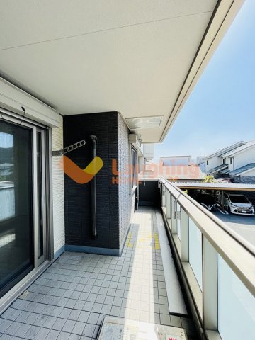 MAST東櫛原　C棟のバルコニー|広々としたバルコニーです