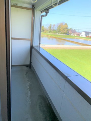 【バルコニー】 | シャトーコスモスⅡ | バルコニー付きです。同等タイプです。