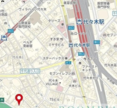 【地図】 | ルリオン代々木