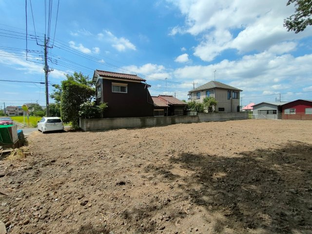 吉川市　土場　売地　全3区画の前面道路含む現地写真|前面道路含む現地写真で）：吉川新築ナビで検索♪