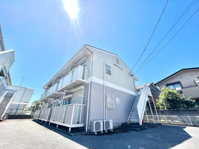 シャルマンハイツⅡの外観|外観もきれいです