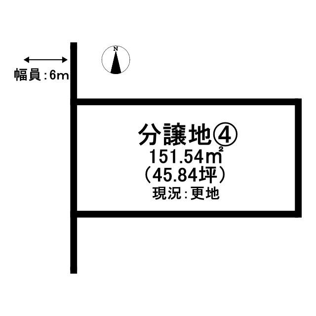 lifestyle garden リバーサイドおもかげ4号地の土地図