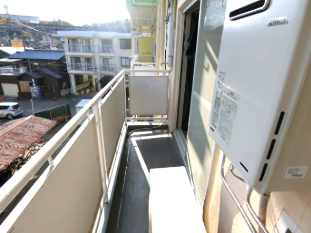 ビレッジハウス木戸のバルコニー