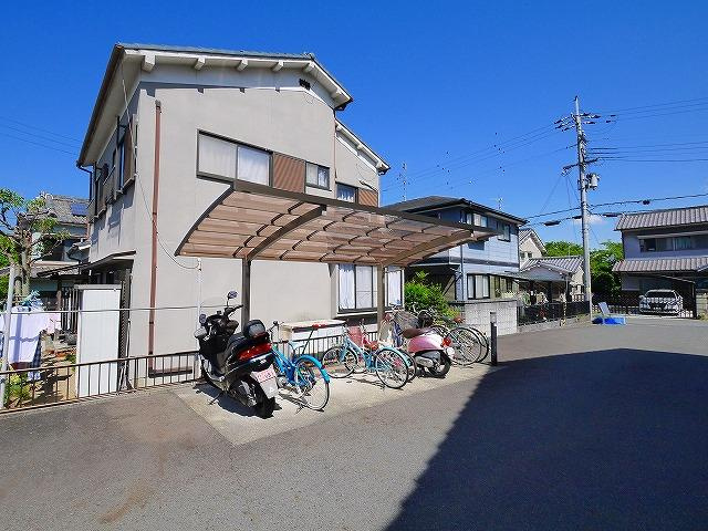 シェルゼファーのその他共用部分|自転車置き場が設置