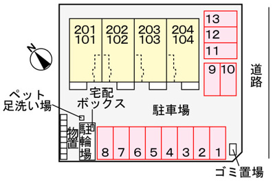 【区画図】 | ボーリヴィエールⅢ
