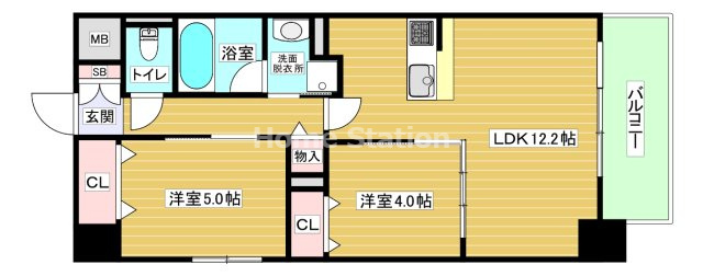 【間取り】 | フェリースヴィダ福島
