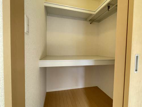 熊本市中央区本荘５丁目のアパートの収納