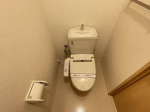 熊本市中央区本荘５丁目のアパートのトイレ