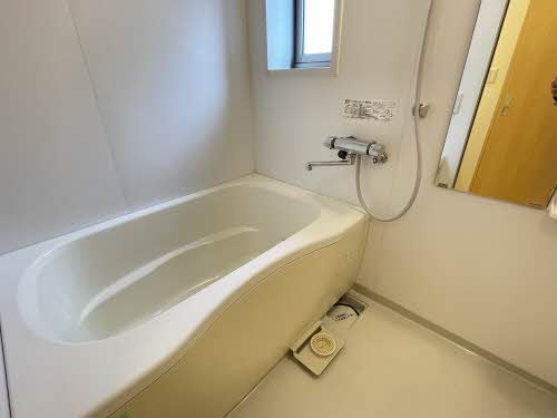 熊本市中央区本荘５丁目のアパートの浴室