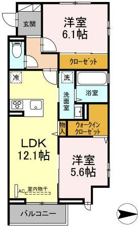 シエルクレールの間取り|ペット飼育相談可能♪（小型犬1匹まで）