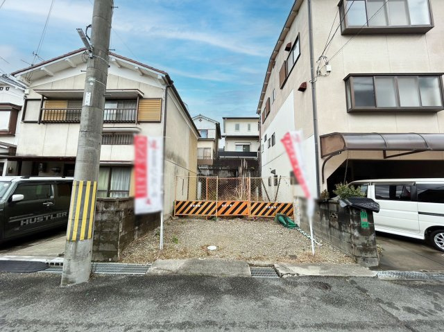 上植野町馬立　建築条件無土地の外観|■裏側の建物と間が空いているため日当たり・風通し良好のおうちを建築できます！