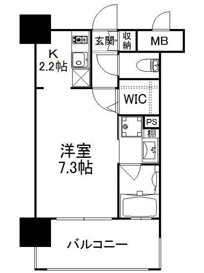 【間取り】 | エンクレスト薬院NOBLE