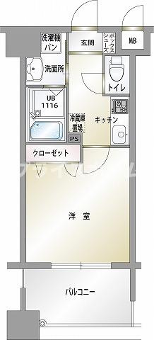 【間取り】 | エンクレスト薬院Ⅲ