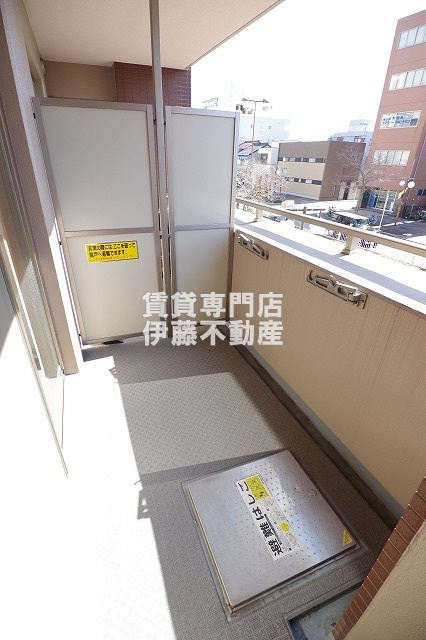 S-FORT浄心のバルコニー