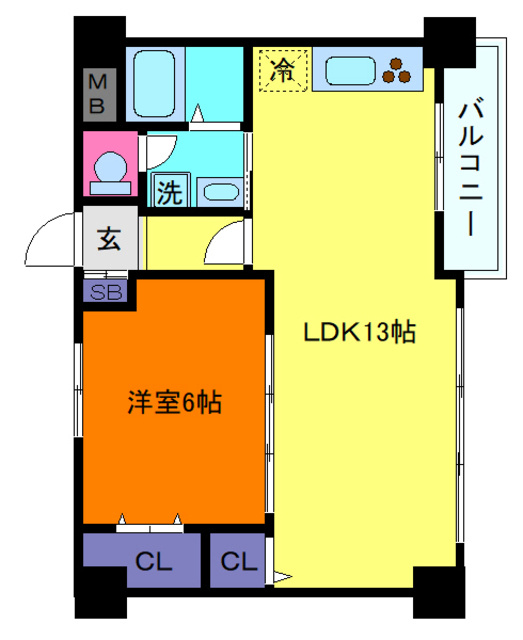 DUKE御影の間取り