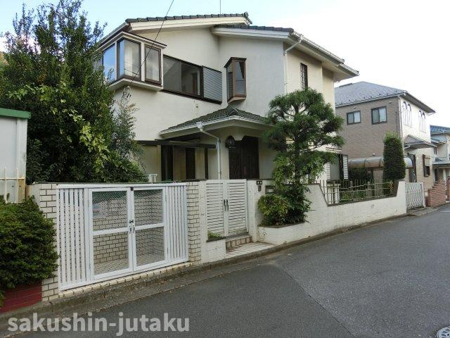 作新台１丁目　売地の外観|作新台１丁目　売地　古家あり（現況渡し）約47.5坪　整形地　建築条件なし　