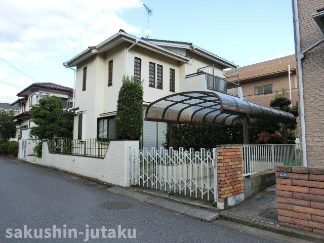 作新台１丁目　売地の外観|作新台１丁目　売地　古家あり（現況渡し）約47.5坪　整形地　建築条件なし　