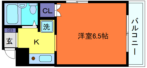 ＮＯＢＳＵＮ阪急六甲の間取り