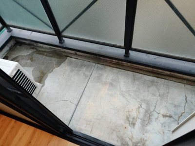 【バルコニー】 | モンデソレイユ | 別号室の写真になります。現況優先。