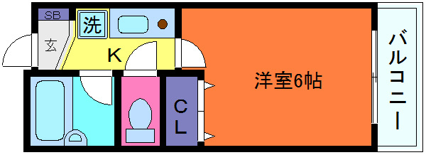 エクセレント坂田の間取り