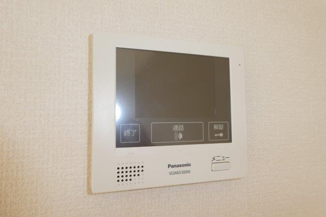 倉敷市田ノ上のアパートのセキュリティ|オートロック連動ＴＶインターホン