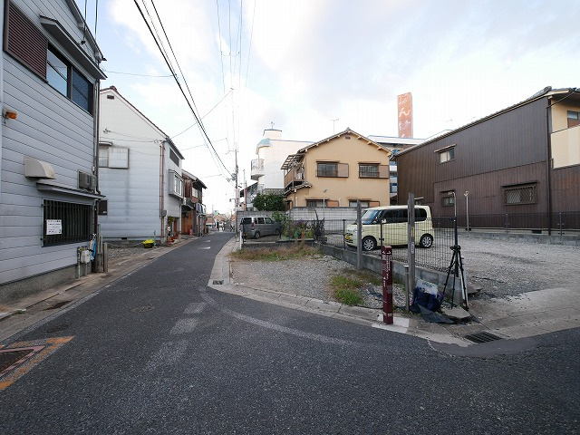 和田貸店舗の駐車場