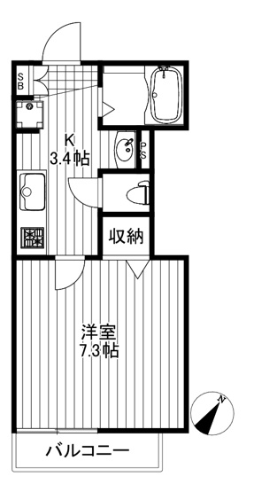 【間取り】 | ジュネス池尻