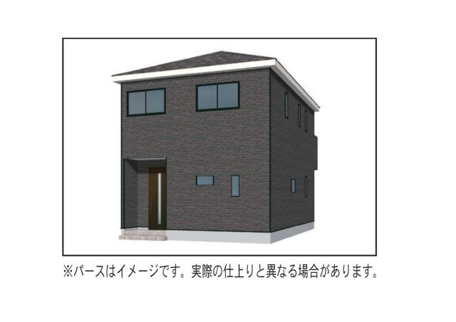 【外観パース】 | 自由ヶ丘1丁目　第6　2号棟 | 外観パースです。