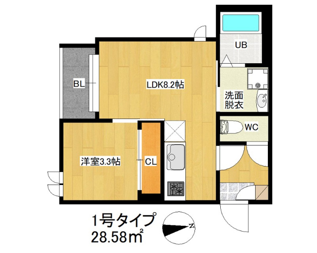 【間取り】 | Regalest Lieto 大橋　★プライスホームなら仲介手数料が割引価格です！★