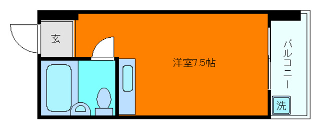 サンハイツ本山の間取り