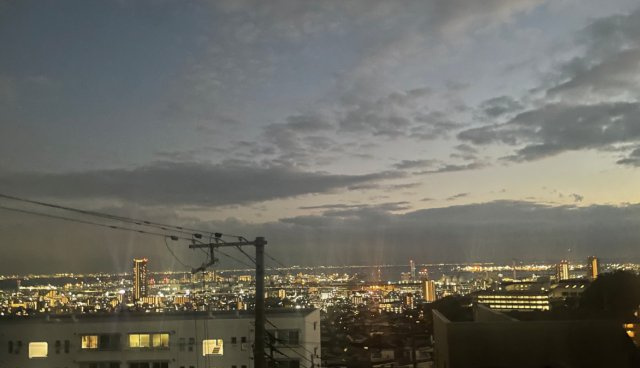 サンパレス２１御影山手の展望