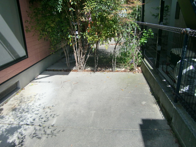 シティライフつかさⅤの庭