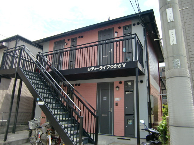 シティライフつかさⅤのエントランス