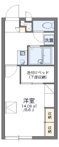 【間取り】 | レオパレス唐崎ヶ丘