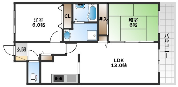【間取り】 | サンライズフレア