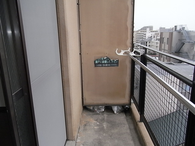 ロマネスク甲南のバルコニー