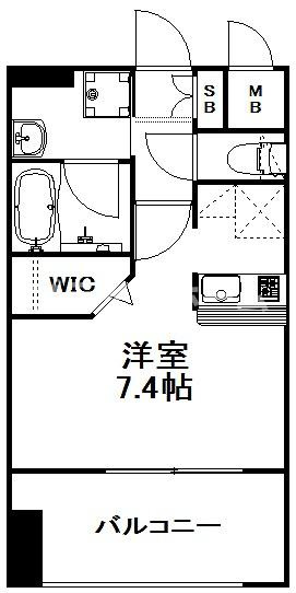 【間取り】 | エンクレスト天神MARK